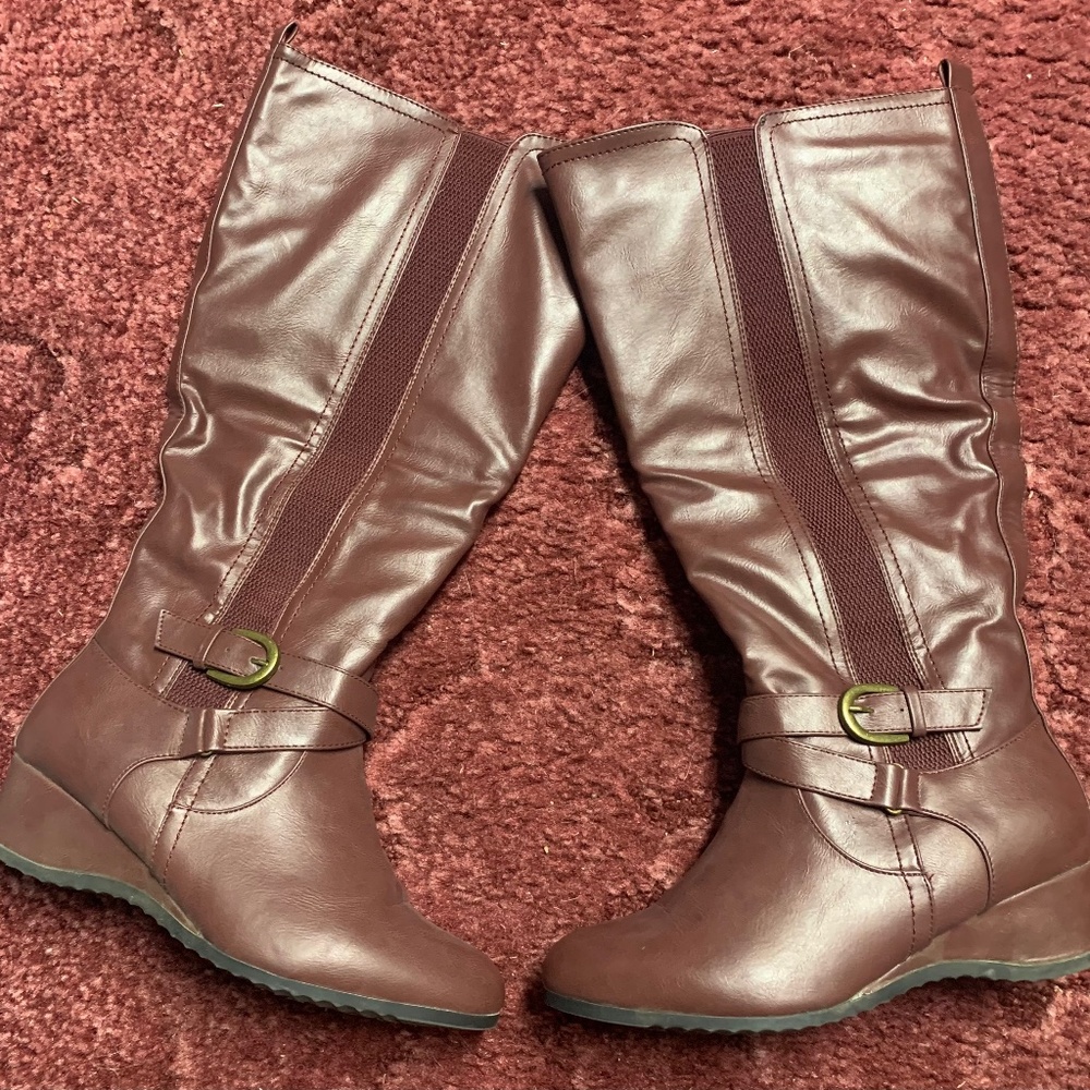 Cloudwalkers Madison Burgandy Boots